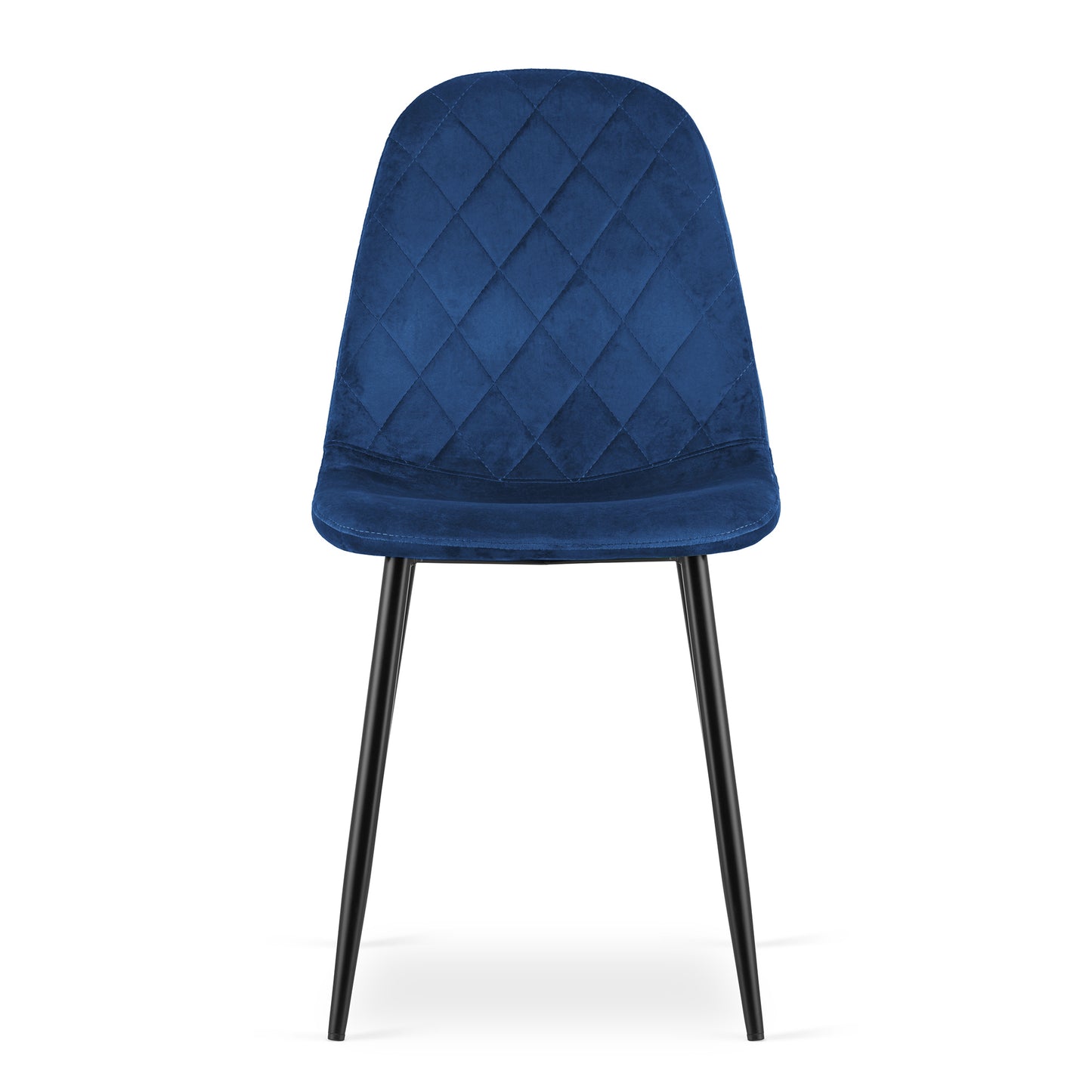 Ensemble de 4 chaises rembourrées, chaises de salle à manger, chaises de salon, rembourrées, 4x couleurs différentes