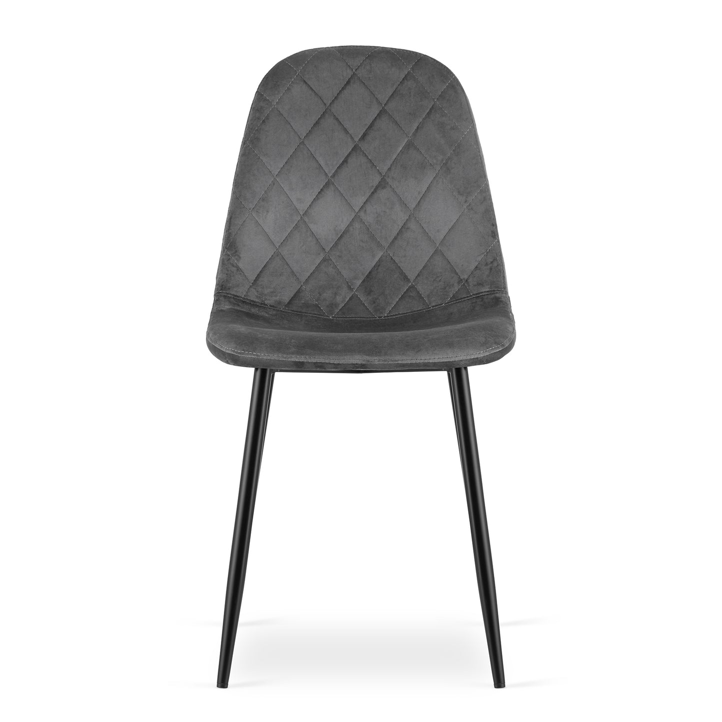 Ensemble de 4 chaises rembourrées, chaises de salle à manger, chaises de salon, rembourrées, 4x couleurs différentes
