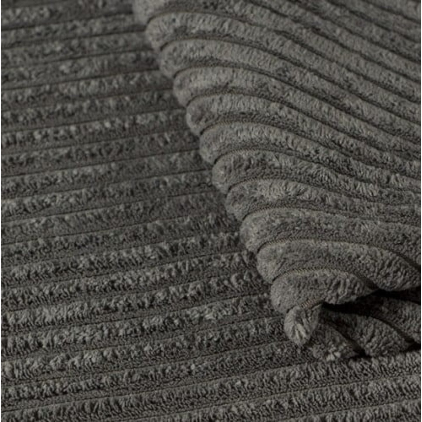 3-Sitzer Sofa Dreisitzer Schlafsofa, 3er Sofa mit schwarzen Holzbeinen und modischem Cordbezug