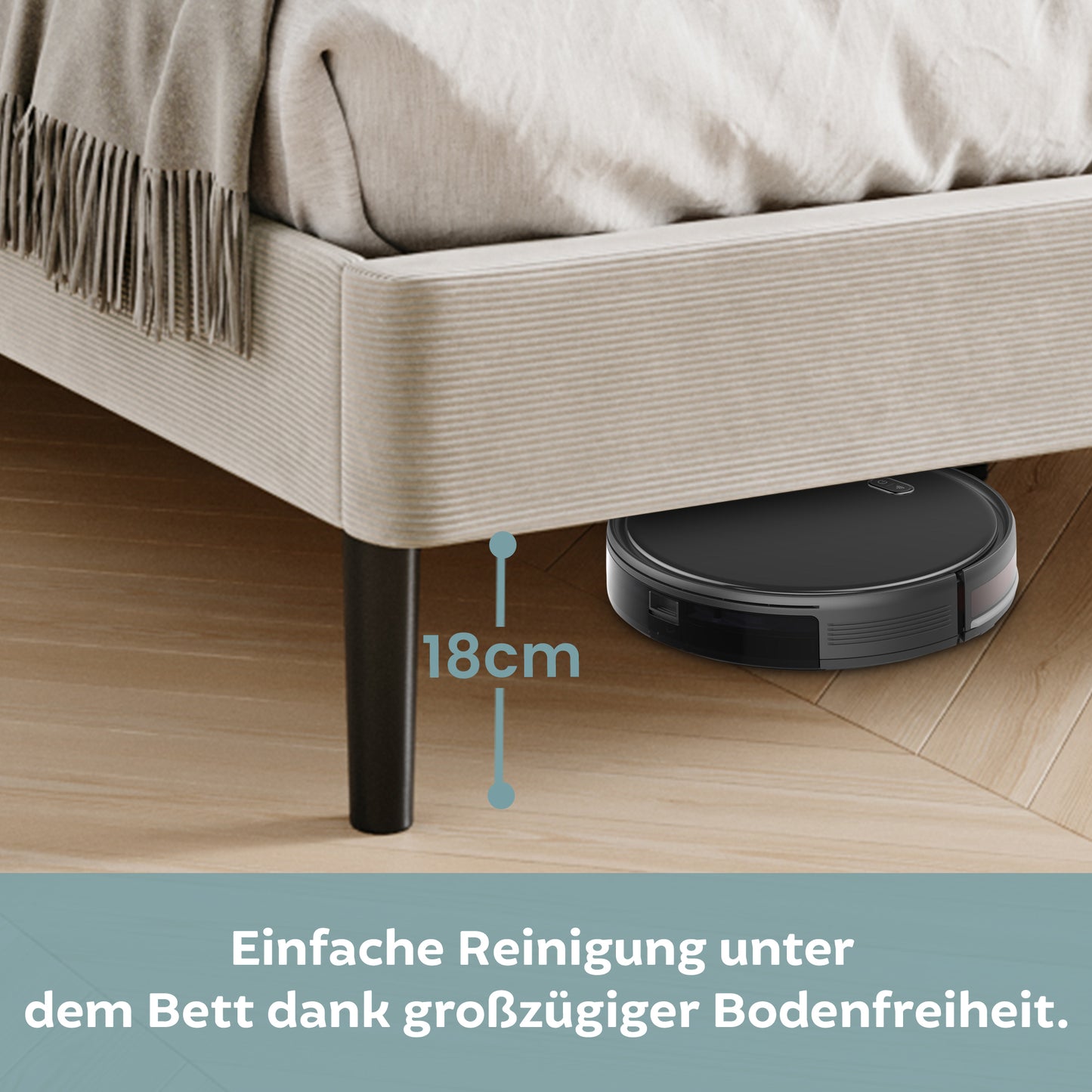Bett 140x200 cm, Polsterbett mit Lattenrost, Bettgestell 140x200 & 160x200 cm, Doppelbett mit weichem Cord & Samt bezug und gepolstertem Kopfteil, robustes Gestell, hoher Liegekomfort