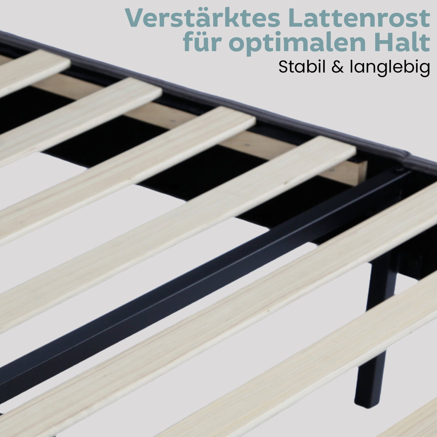 Bett 140x200 cm, Polsterbett mit Lattenrost, Bettgestell 140x200 & 160x200 cm, Doppelbett mit weichem Cord & Samt bezug und gepolstertem Kopfteil, robustes Gestell, hoher Liegekomfort