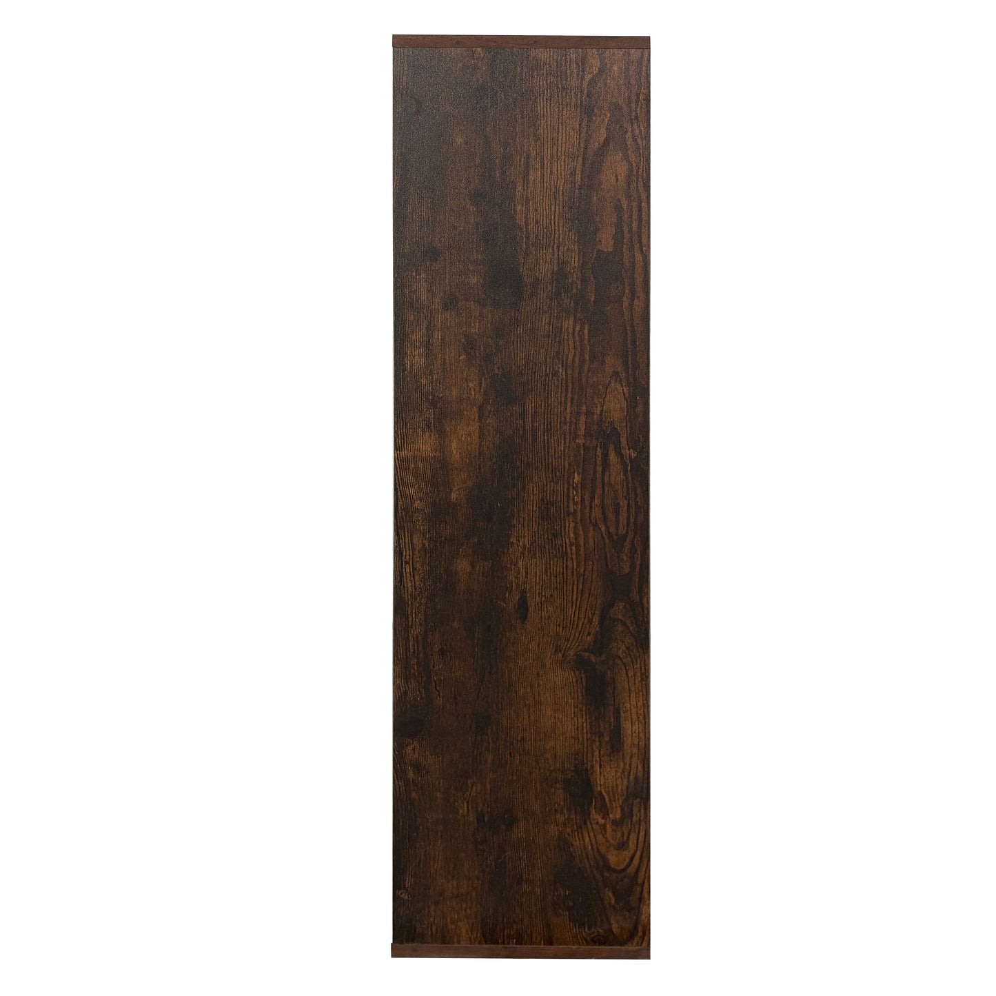 Regal Bücherregal Raumteiler | Robustes Holzregal mit 7 offenen Fächern | Modernes Design für Wohnzimmer & Büro | 50x24x106 cm (BxTxH) | Dunkles Holz