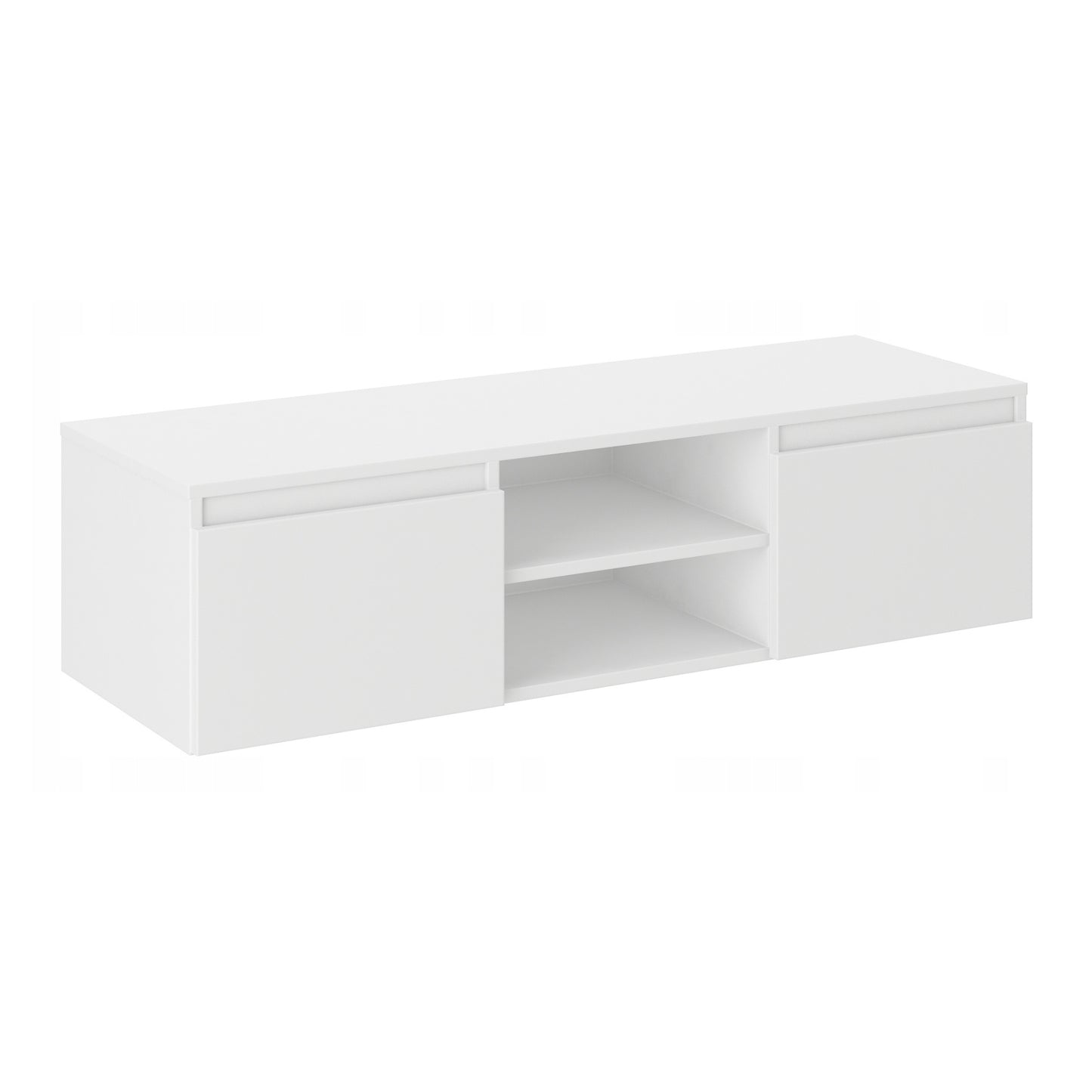 TV-Schrank, Lowboard, Fernsehschrank | Mit 2 Türen und 1 Einlegeboden | Funktional und langlebig | 120x40x36 cm (BxTxH)