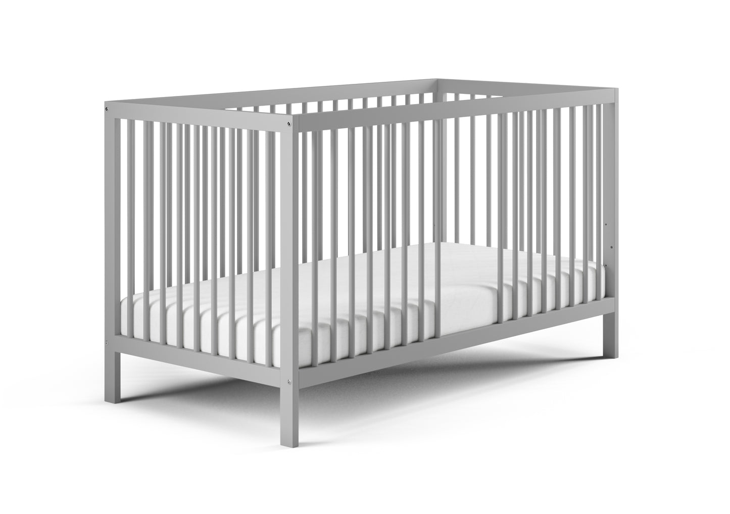 Lit bébé lit bébé 60x120 | Barreaux de 70 x 140 cm réglables en hauteur et amovibles, en option avec tiroir et matelas | Bois de hêtre blanc ou naturel très stable Fabriqué en Europe
