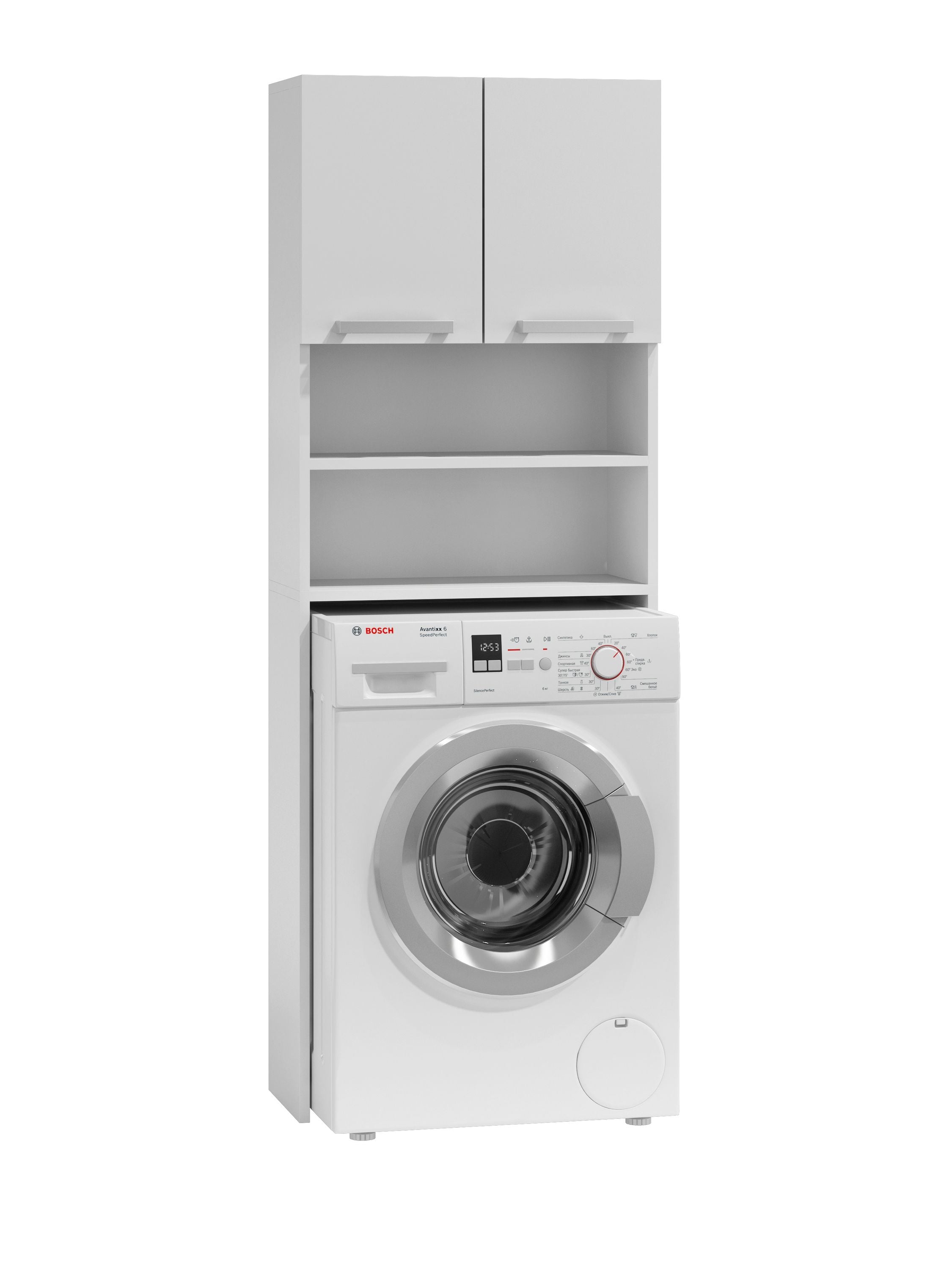 Waschmaschinenschrank weiß, Hängeschrank Badschrank, Hochschrank, Badr