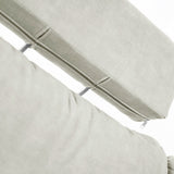 Home Collective Ecksofa Sofa Couch Wohnlandschaft ausziehbar inkl. Bettkasten Schlafsofa Gästebett 250x200 cm L-Form | weicher Stoff & Bonnell-Federkern | verstellbare Kopfstützen