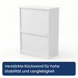 Home Collective Kommode Sideboard mit 3-6 Schubladen | Schubladenkommode Kommodenschrank Anrichte Schrank | Schlafzimmer Jugendzimmer Flur Möbel | modernes griffloses Design