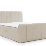 Home Collective Boxspringbett Polsterbett Doppelbett Bubble Bouclé Bett mit Stauraum viele Größen und Farben | Topper inklusive | modernes Design Schlafzimmer Jugendzimmer Möbel