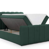 Home Collective Boxspringbett Polsterbett Doppelbett Bubble Bouclé Bett mit Stauraum viele Größen und Farben | Topper inklusive | modernes Design Schlafzimmer Jugendzimmer Möbel