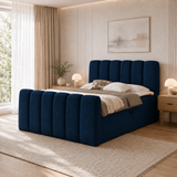 Home Collective Boxspringbett Polsterbett Doppelbett Bubble Bouclé Bett mit Stauraum viele Größen und Farben | Topper inklusive | modernes Design Schlafzimmer Jugendzimmer Möbel
