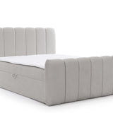 Home Collective Boxspringbett Polsterbett Doppelbett Bubble Bouclé Bett mit Stauraum viele Größen und Farben | Topper inklusive | modernes Design Schlafzimmer Jugendzimmer Möbel
