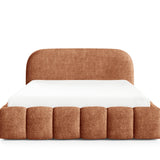Home Collective Polsterbett Doppelbett Bett Bubble mit Stauraum und Metall-Lattenrost | Schlafzimmer Jugendzimmer Möbel | weicher Stoff modernes Design mit Steppung