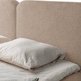 Home Collective Boxspringbett mit Bettkasten und Topper Boxspringbett mit Bettkasten mit Bonell-Matratze Amari-Polsterstoff, seitlich aufklappbar, HR-Schaum-Kopfteil