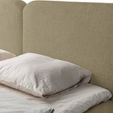 Home Collective Boxspringbett mit Bettkasten und Topper Boxspringbett mit Bettkasten mit Bonell-Matratze Amari-Polsterstoff, seitlich aufklappbar, HR-Schaum-Kopfteil
