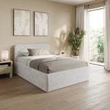 Home Collective Polsterbett Bett Doppelbett mit Bettkasten Lattenrost Kopfteil 86 cm | Micro-Velours Bezug | verstellbarer Lattenrost | Made in Germany