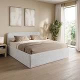 Home Collective Polsterbett Bett Doppelbett mit Bettkasten Lattenrost Kopfteil 86 cm | Micro-Velours Bezug | verstellbarer Lattenrost | Made in Germany