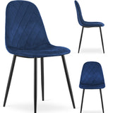 4er Set Polsterstuhl Esszimmerstuhl Stuhl Wohnzimmerstuhl Polster, 4x verschiedene Farben