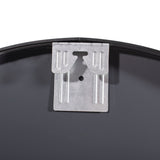 Miroir 60x60 | 70x70 | 80x80 cm mural rond avec cadre en métal noir ou or | en 3 tailles pour la salle de bain, le couloir, le salon, la salle à manger ou le miroir de maquillage