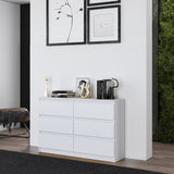 Kommode mit Schubladen, Schlafzimmer Flur Nachttisch, Schrank, Sideboard, Highboard