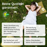 Babymatratze Kindermatratze SMART 60x120 | 70x140 | 80x160 | 80x180 | 90x190 | 90x200 cm mit abnehmbarem Bezug, waschbar bei 60°C für Kinderbett, eco5 zertifiziert, Körpergewicht bis 60kg Hergestellt in der EU