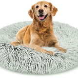 Rutschfestes Plüschbett mit Seitenwänden, 100 % Weiche Polypropylen-Vliesfüllung, Klein, Hundebett, Katzenbett