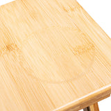 Bambus Laptoptisch, Notebooktisch klappbar, höhenverstellbar, multifunctional, Betttisch für Lesen oder Frühstück, Zeichentisch, Belüftet