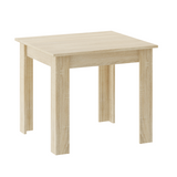 Table de salle à manger, table de cuisine, plateau en bois, table à manger, épaisseur 18 mm, cuisine et salon