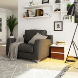 Commode avec deux tiroirs de 40 cm de hauteur et 40 cm de largeur, séjour, chambre, couloir, placard, buffet, buffet haut, beaucoup d'espace de rangement.