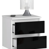 Commode avec deux tiroirs de 40 cm de hauteur et 40 cm de largeur, séjour, chambre, couloir, placard, buffet, buffet haut, beaucoup d'espace de rangement.