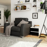 Commode avec deux tiroirs de 40 cm de hauteur et 40 cm de largeur, séjour, chambre, couloir, placard, buffet, buffet haut, beaucoup d'espace de rangement.