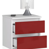 Commode avec deux tiroirs de 40 cm de hauteur et 40 cm de largeur, séjour, chambre, couloir, placard, buffet, buffet haut, beaucoup d'espace de rangement.