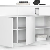 Kommode 140cm breit, Schlafzimmer und Wohnzimmer, vielseitig einsetzbar für Flur und Kinderzimmer