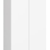 Schrank Büroregal Bücherregal Regal weiß 60cm breit 180cm hoch
