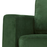 2-Sitzer, 3-Sitzer, Ecksofa Rechts oder Links, Couch, mit schwarzen Metallbeinen und modischem Veloursbezug