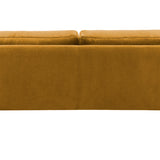 2-Sitzer, 3-Sitzer, Ecksofa Rechts oder Links, Couch, mit schwarzen Metallbeinen und modischem Veloursbezug