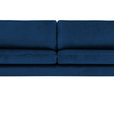 2-Sitzer, 3-Sitzer, Ecksofa Rechts oder Links, Couch, mit schwarzen Metallbeinen und modischem Veloursbezug