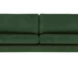 2-Sitzer, 3-Sitzer, Ecksofa Rechts oder Links, Couch, mit schwarzen Metallbeinen und modischem Veloursbezug