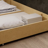 3-Sitzer Sofa & Tagesbett Dreisitzer Schlafsofa mit 2 Dekokissen und Stauraum, Links oder rechts