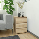 Commode à trois tiroirs, élégante, pour intérieurs minimalistes, 40x35x57cm, salon, chambre, couloir, placard, buffet, buffet haut, nombreux rangements, blanc