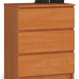 Kommode mit drei Schubladen 60 cm breit, Wohnzimmer, Schlafzimmer, Flur, Schrank, Sideboard, Highboard, viel Stauraum