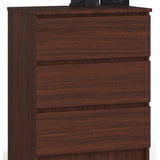 Kommode mit drei Schubladen 60 cm breit, Wohnzimmer, Schlafzimmer, Flur, Schrank, Sideboard, Highboard, viel Stauraum