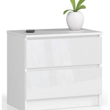 Kommode mit drei Schubladen 60 cm breit, Wohnzimmer, Schlafzimmer, Flur, Schrank, Sideboard, Highboard, viel Stauraum