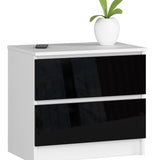 Kommode mit drei Schubladen 60 cm breit, Wohnzimmer, Schlafzimmer, Flur, Schrank, Sideboard, Highboard, viel Stauraum