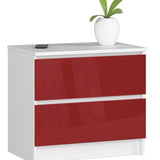 Kommode mit drei Schubladen 60 cm breit, Wohnzimmer, Schlafzimmer, Flur, Schrank, Sideboard, Highboard, viel Stauraum