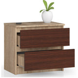 Kommode mit drei Schubladen 60 cm breit, Wohnzimmer, Schlafzimmer, Flur, Schrank, Sideboard, Highboard, viel Stauraum