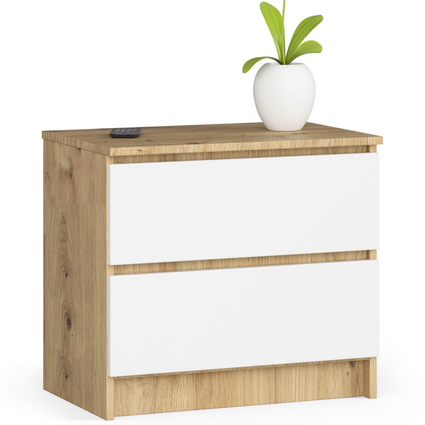 Kommode mit drei Schubladen 60 cm breit, Wohnzimmer, Schlafzimmer, Flur, Schrank, Sideboard, Highboard, viel Stauraum