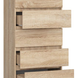 Kommode mit drei Schubladen 60 cm breit, Wohnzimmer, Schlafzimmer, Flur, Schrank, Sideboard, Highboard, viel Stauraum