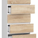 Kommode mit drei Schubladen 60 cm breit, Wohnzimmer, Schlafzimmer, Flur, Schrank, Sideboard, Highboard, viel Stauraum