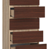 Kommode mit drei Schubladen 60 cm breit, Wohnzimmer, Schlafzimmer, Flur, Schrank, Sideboard, Highboard, viel Stauraum