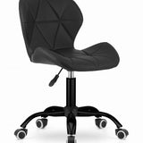 Drehstuhl für Kinderzimmer oder Büro höhenverstellbar Ergonomischer Sitzhöhe, 5-Speichen-Fußkreuz auf Gummirädern für reibungslose Mobilität 360-Grad-Drehung